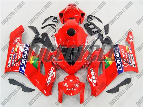 Honda CBR1000RR Red Eurobet Fairings Honda CBR1000RR Red Eurobet Fairings