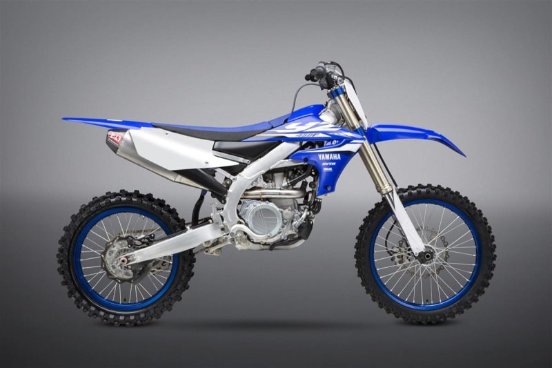 Yoshimura Yamaha YZ450FX (19-19) RS-4 Stainless Full Exhaust, w/ Aluminum Muffler