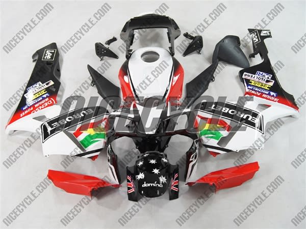 Honda CBR600RR Eurobet Black Fairings