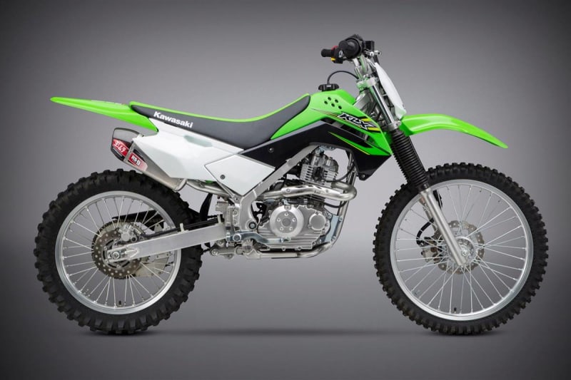Yoshimura Kawasaki KLX140L (11-24) RS-9 Stainless Full Exhaust, w/ Aluminum Muffler Yoshimura Kawasaki KLX140L (11-24) RS-9 Stainless Full Exhaust, w/ Aluminum Muffler