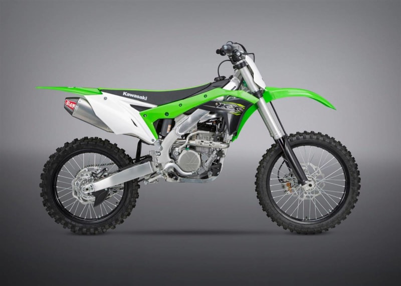 Yoshimura KX250F 17-20 RS-4 Stainless Full Exhaust, w/ Aluminum Muffler Yoshimura KX250F 17-20 RS-4 Stainless Full Exhaust, w/ Aluminum Muffler