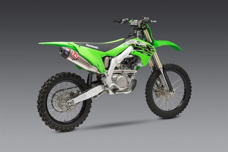 Yoshimura KX250/X 21-24 RS-12 Stainless Full Exhaust, w/ Aluminum Muffler Yoshimura KX250/X 21-24 RS-12 Stainless Full Exhaust, w/ Aluminum Muffler