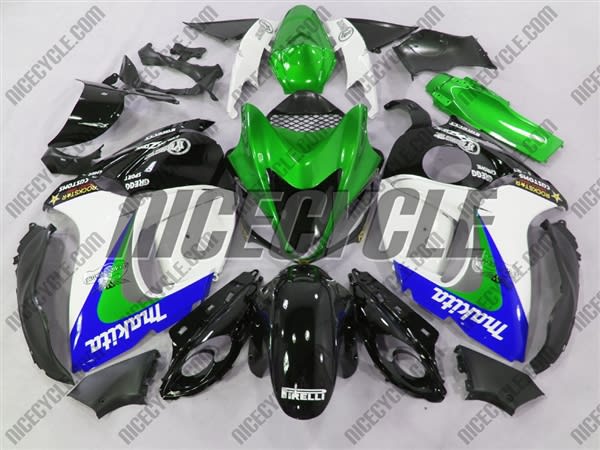 Makita Blue Suzuki GSX-R 1300 Hayabusa Fairings Makita Blue Suzuki GSX-R 1300 Hayabusa Fairings