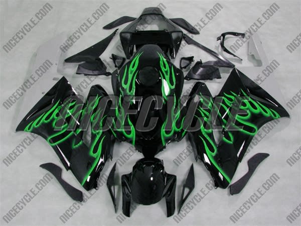 Honda CBR 1000RR Green Fire Fairings Honda CBR 1000RR Green Fire Fairings