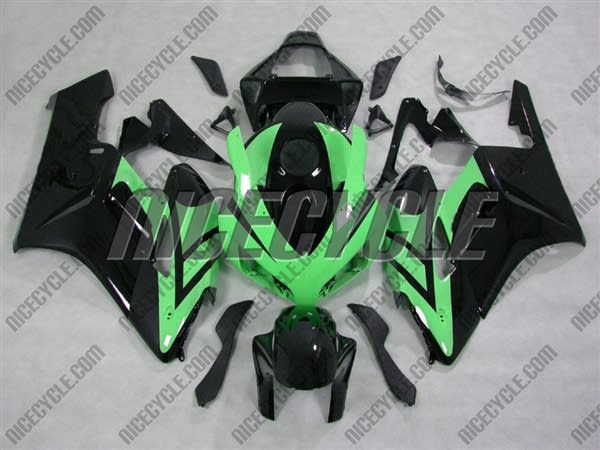Honda CBR 1000RR Black/Green OEM Style Fairings Honda CBR 1000RR Black/Green OEM Style Fairings