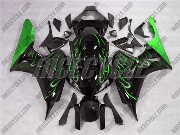 Honda CBR 1000RR Green Fire Fairings Honda CBR 1000RR Green Fire Fairings
