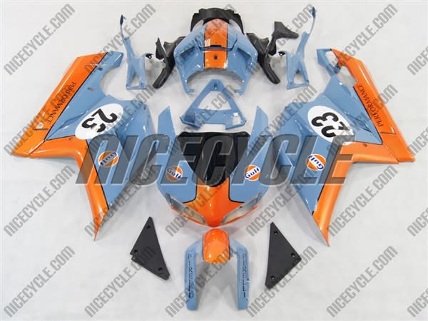 Ducati 1198 1098 848 Evo Gulf Oil Fairings Ducati 1198 1098 848 Evo Gulf Oil Fairings