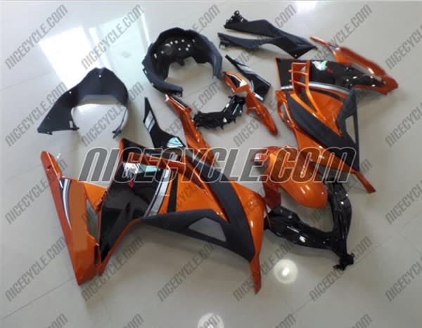 Kawasaki Ninja 300 Orange/Black Fairings Kawasaki Ninja 300 Orange/Black Fairings
