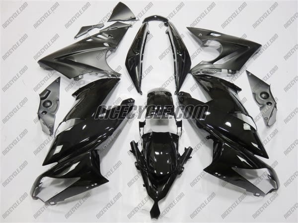 Kawasaki Ninja 650R Gloss/Matte Black Fairings Kawasaki Ninja 650R Gloss/Matte Black Fairings