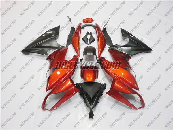 Kawasaki Ninja 650R Burnt Orange Fairings Kawasaki Ninja 650R Burnt Orange Fairings