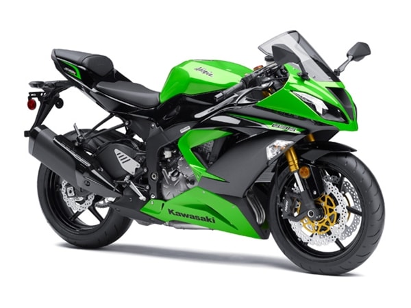 Green on Black Kawasaki ZX636 Fairing Green on Black Kawasaki ZX636 Fairing