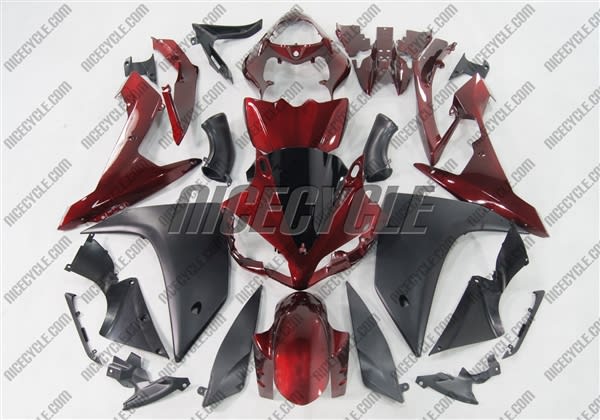 Yamaha YZF-R1 Metallic Maroon Fairings Yamaha YZF-R1 Metallic Maroon Fairings