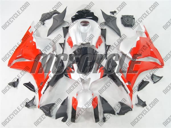 Honda CBR600RR White/Red Fairings Honda CBR600RR White/Red Fairings