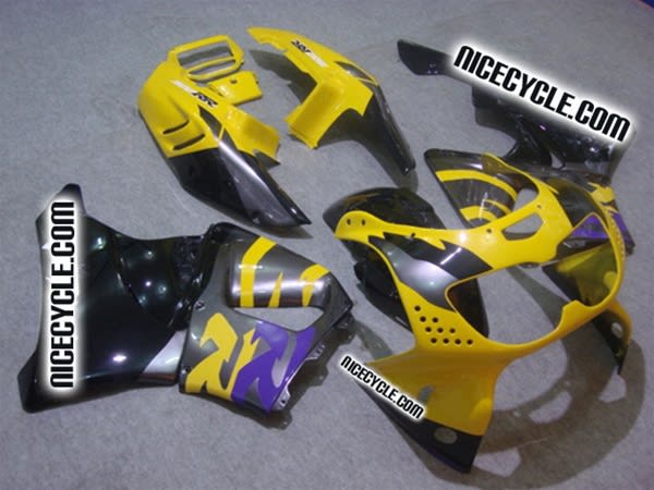 OEM Style Purple/Yellow Honda CBR900RR Motorcycle Fairings OEM Style Purple/Yellow Honda CBR900RR Motorcycle Fairings