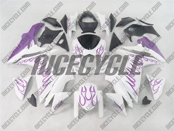 Suzuki GSX-R 600 750 Purple Fire Fairings