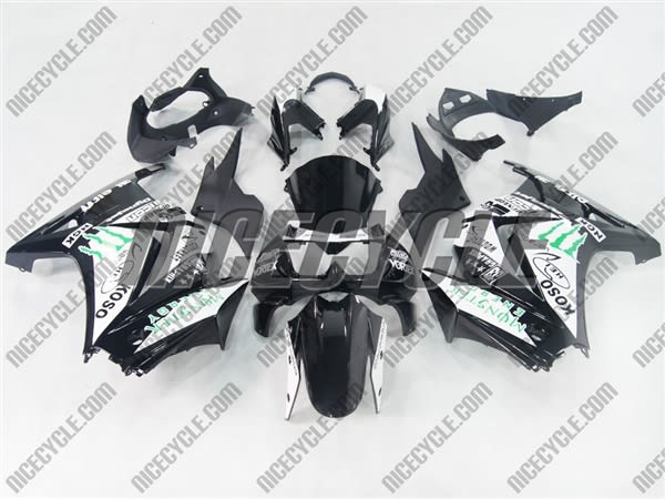 Fairing Ninja R Motorcycle Fairings Kit - 2008-2012 Kawasaki Ninja 250R Race Fairings ...