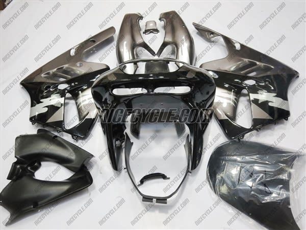 Kawasaki ZX-9R OEM Style Black/Titanium Fairings Kawasaki ZX-9R OEM Style Black/Titanium Fairings