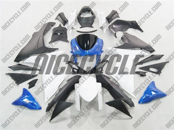 Suzuki GSX-R 600 750 White/Blue OEM Style Fairings Suzuki GSX-R 600 750 White/Blue OEM Style Fairings