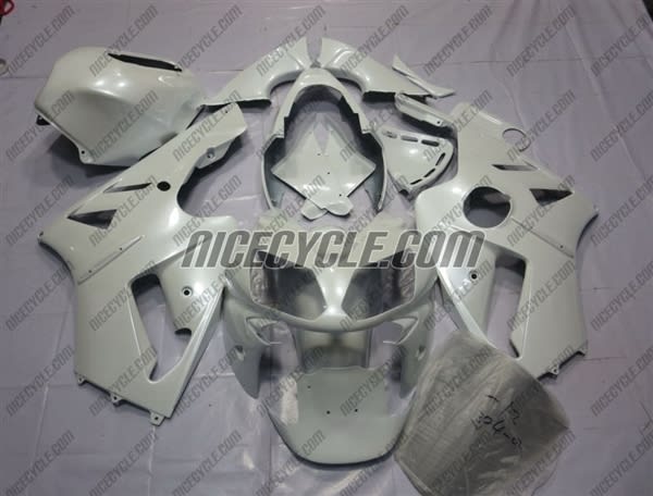 Kawasaki ZX12R Pearl White Fairings