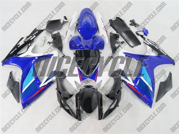 Blue OEM Style Suzuki GSX-R 600 750 Fairings Blue OEM Style Suzuki GSX-R 600 750 Fairings