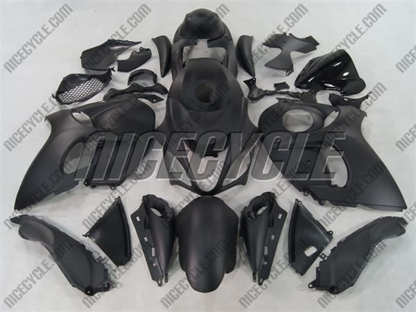 Satin Black Suzuki GSX-R 1300 Hayabusa Fairings Satin Black Suzuki GSX-R 1300 Hayabusa Fairings