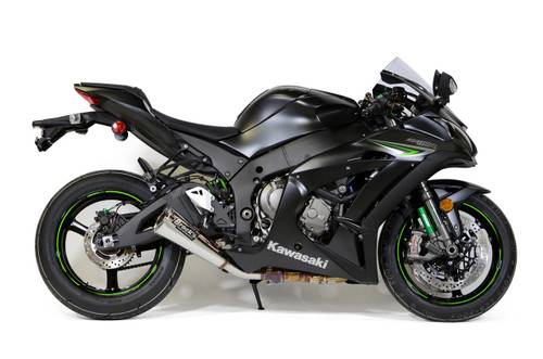 Buy Brocks Kawasaki **Single Alien Head Slip-On (3/4 System) ZX