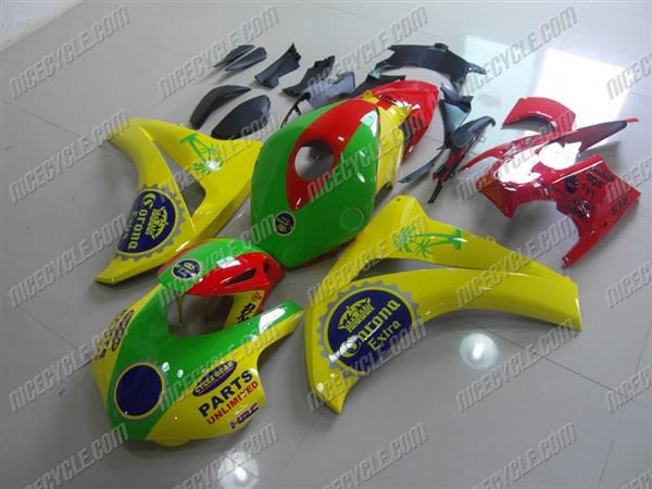 Honda CBR1000RR Corona Green/Yellow Fairings Honda CBR1000RR Corona Green/Yellow Fairings