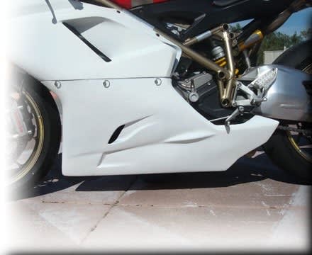 Hotbodies Ducati 848/1098 (07-11) HBR Fiberglass Race Lower Hotbodies Ducati 848/1098 (07-11) HBR Fiberglass Race Lower