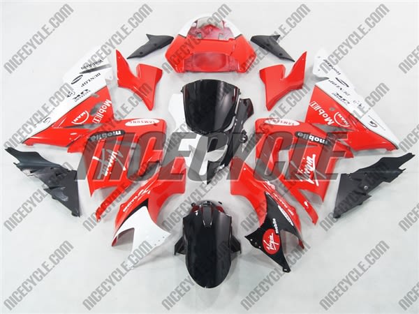 Kawasaki ZX10R Virgin Mobile Fairings Kawasaki ZX10R Virgin Mobile Fairings