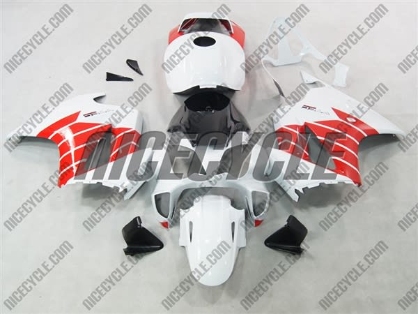 Honda VFR-800 Red/White Fairings Honda VFR-800 Red/White Fairings