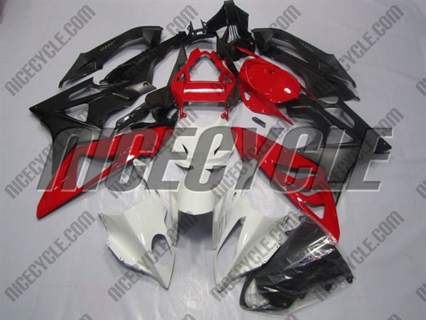 Red/White BMW S1000RR Motorcycle Fairings Red/White BMW S1000RR Motorcycle Fairings