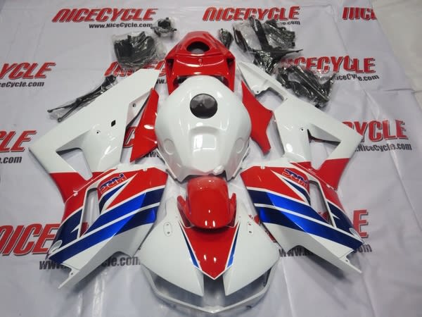 Honda CBR 600RR White/Blue/Red Fairings Honda CBR 600RR White/Blue/Red Fairings