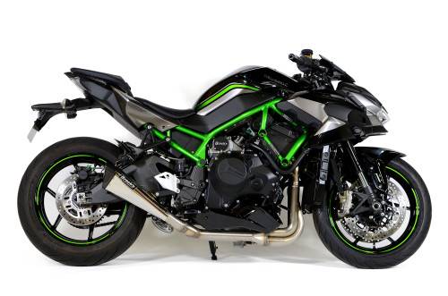 Brocks Kawasaki Penta-Carbon Full System 15" Muffler (Polished) Z H2 (20-25) Brocks Kawasaki Penta-Carbon Full System 15" Muffler (Polished) Z H2 (20-25)