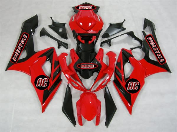 Red OEM Style Suzuki GSX-R 1000 Fairings Red OEM Style Suzuki GSX-R 1000 Fairings