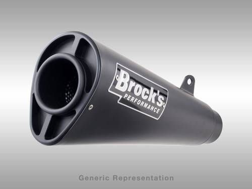 Brocks Alien Head 2 Full System 14" Muffler Suzuki Hayabusa (22-24) Black Brocks Alien Head 2 Full System 14" Muffler Suzuki Hayabusa (22-24) Black