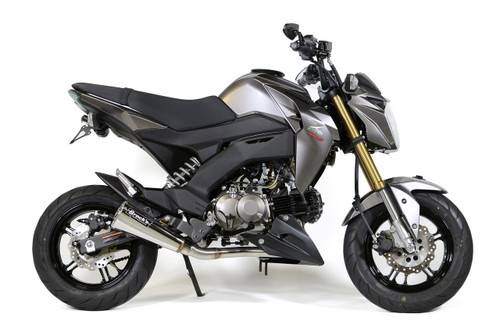 Brocks Kawasaki Alien Head 2 Full System 12" Muffler Z125 Pro (17-24) Brocks Kawasaki Alien Head 2 Full System 12" Muffler Z125 Pro (17-24)