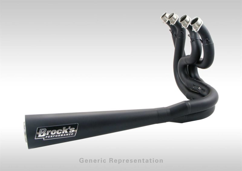 Brocks Suzuki **Sidewinder Full System Black 20" Muffler GSX-R1000/R (17-25)
