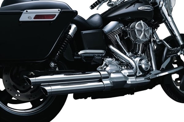 Harley Dyna Power Cell Staggered Exhaust Harley Dyna Power Cell Staggered Exhaust