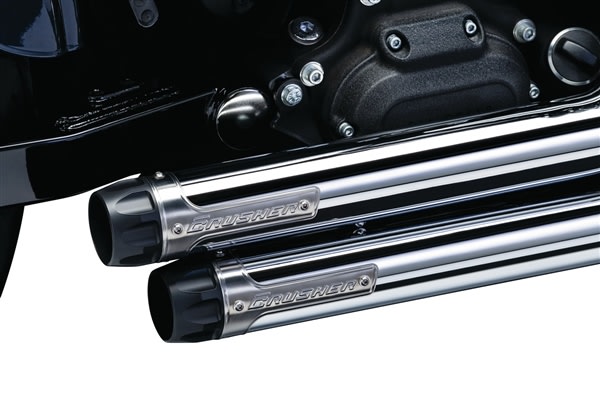 Harley Sportster Chrome Maverick 4" Slip On Exhaust Harley Sportster Chrome Maverick 4" Slip On Exhaust