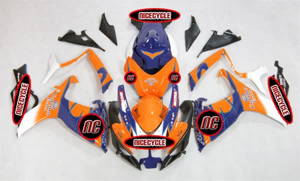 Orange Alstare Suzuki GSX-R 600 750 Fairings Orange Alstare Suzuki GSX-R 600 750 Fairings