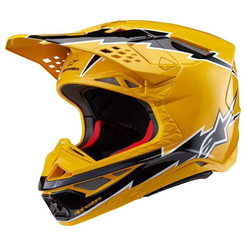 ALPINESTARS SUPERTECH S-M10 AMPRESS HELMET BLACK/ORANGE GLOSSY ALPINESTARS SUPERTECH S-M10 AMPRESS HELMET BLACK/ORANGE GLOSSY