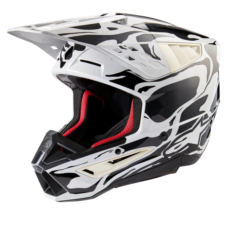 ALPINESTARS S-M5 MINERAL HELMET COOL GREY/DARK GREY GLOSSY ALPINESTARS S-M5 MINERAL HELMET COOL GREY/DARK GREY GLOSSY