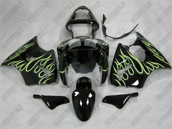 Kawasaki ZX6R Flame King Fairings Kawasaki ZX6R Flame King Fairings