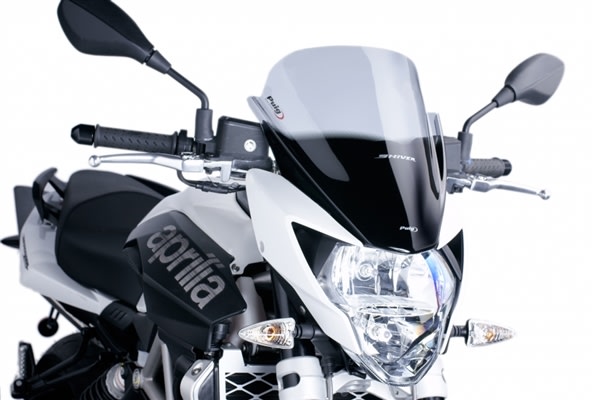 Aprilia Shiver 750 Puig Racing Windscreen Aprilia Shiver 750 Puig Racing Windscreen