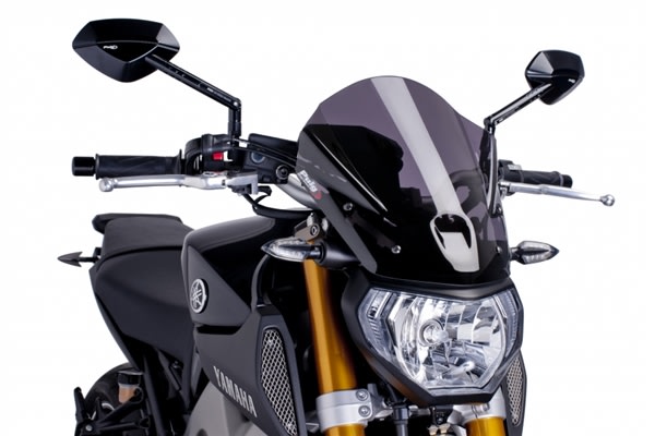 Yamaha FZ-09 2013-2014 Touring Puig Naked Generation Windscreen