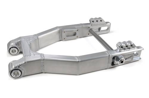 Brocks West Coast Bagger Swingarm (Burnished) for Harley-Davidson Touring Models (09-22) Brocks West Coast Bagger Swingarm (Burnished) for Harley-Davidson Touring Models (09-22)