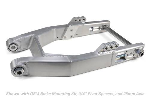 Brocks Performance Dyna Swingarm (Burnished) for Harley-Davidson Dyna (00-17)