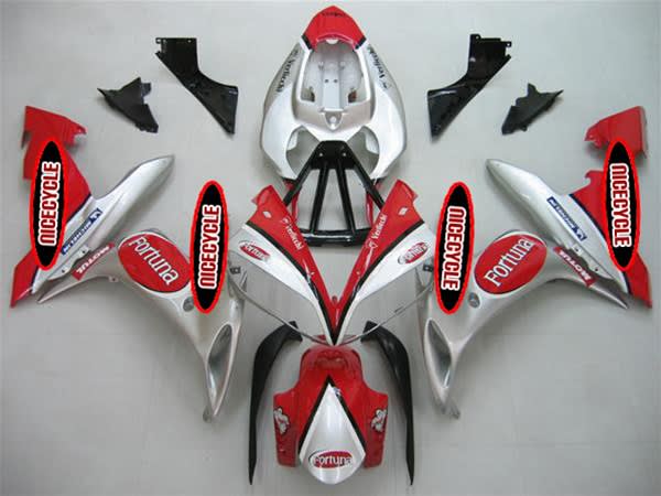 Yamaha YZF-R1 Red/Silver OEM Style Fairings Yamaha YZF-R1 Red/Silver OEM Style Fairings