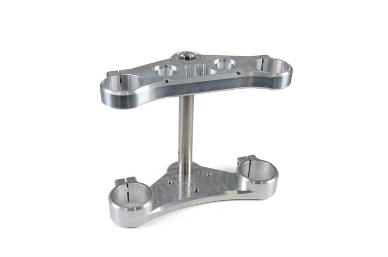 Brocks Harley-Davidson Performance Triple Tree w/ Reversible Bottom Clamp 50/55mm (2.375" Offset) 214mm Spread Brocks Harley-Davidson Performance Triple Tree w/ Reversible Bottom Clamp 50/55mm (2.375" Offset) 214mm Spread