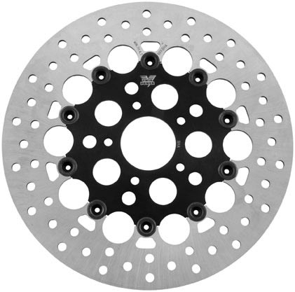 XLH1100 Front Floating Whole Black Rotor